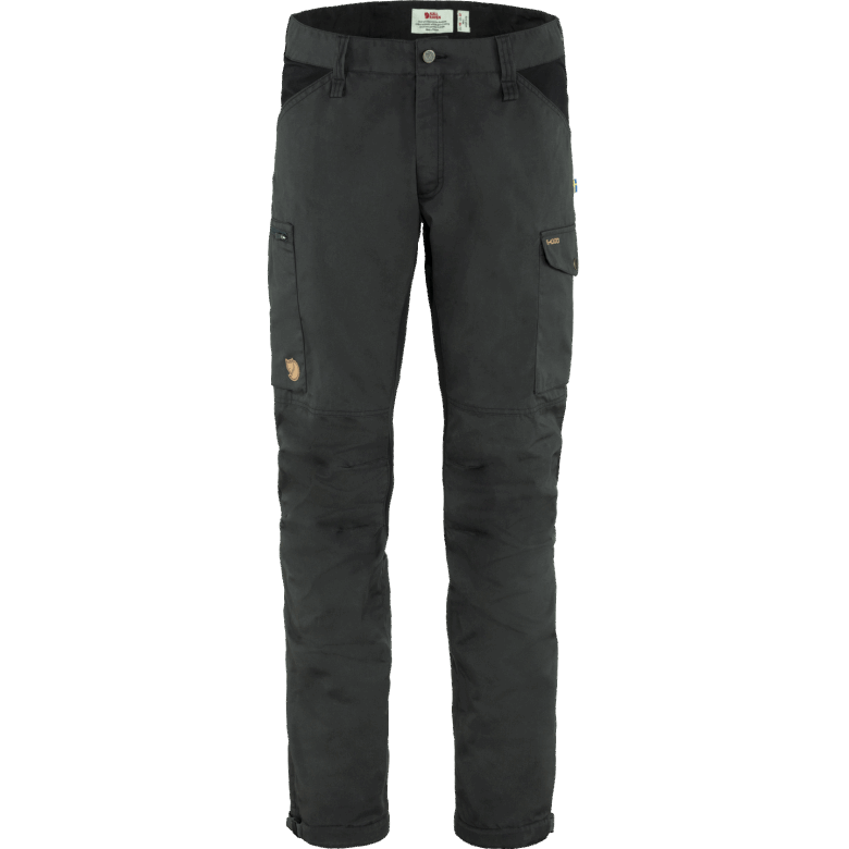 Kaipak Trousers M - Dark Grey-Black Fjällräven Canada Black