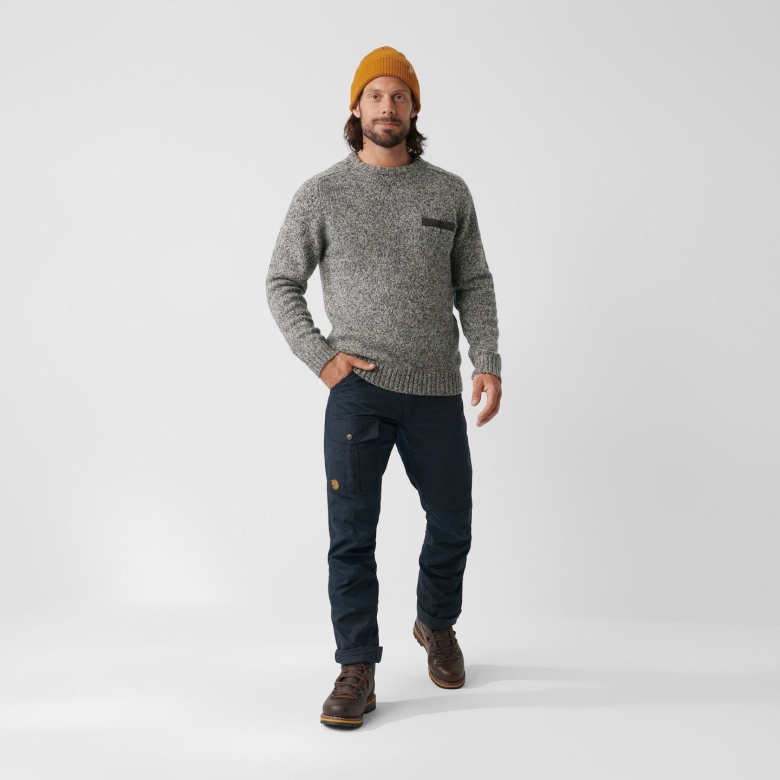 Nils Trousers M Long - Mountain Grey Mountain Grey Fjällräven Canada