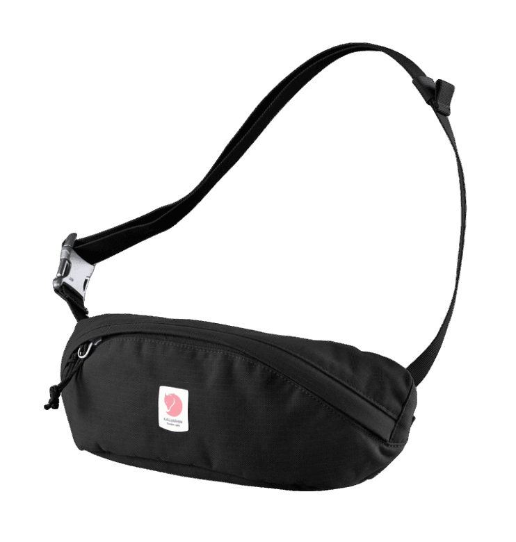 Ulvö Hip Pack Medium Black Fjällräven Canada