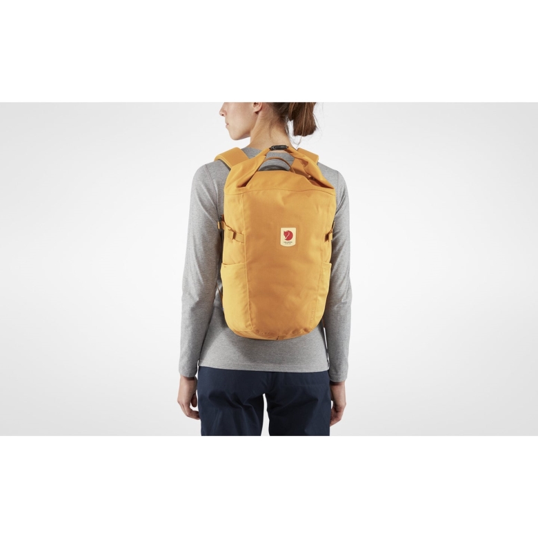 Fjällräven Canada Brand Ulvö Rolltop 23 Red Gold