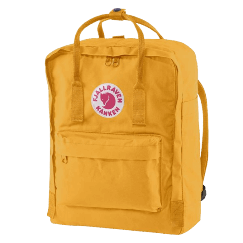 Warm Yellow Fjällräven Canada Kånken