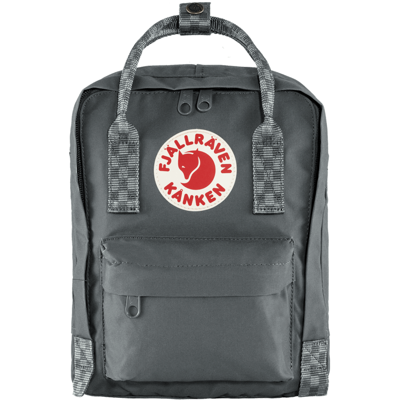 Super Grey-Chess Pattern Fjällräven Canada Kånken Mini
