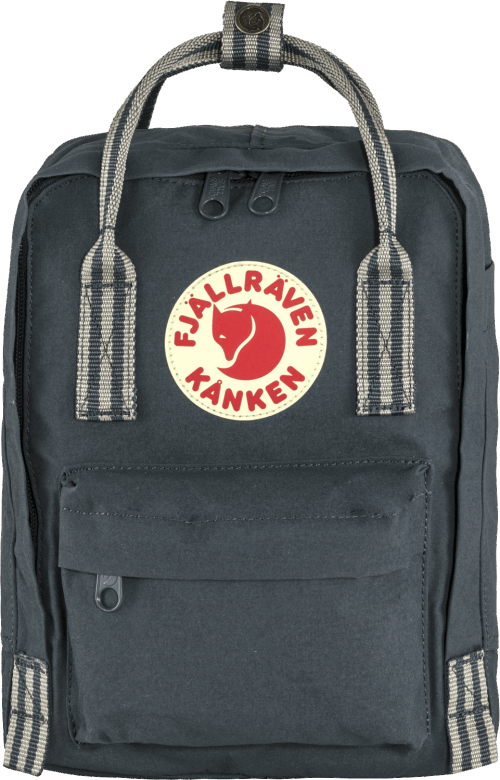 Navy-Long Stripes Kånken Mini Fjällräven Canada