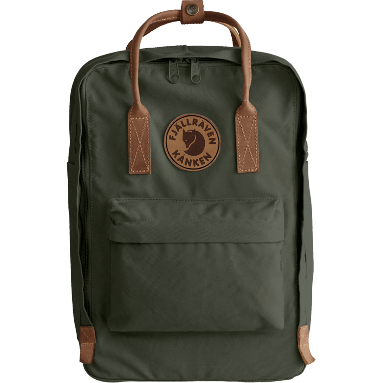 Fjällräven Canada Dark Olive Kånken No.2 Laptop 15