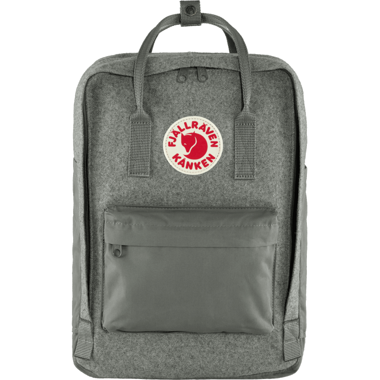 Fjällräven Canada Brand Granite Grey Kånken Re-Wool Laptop 15