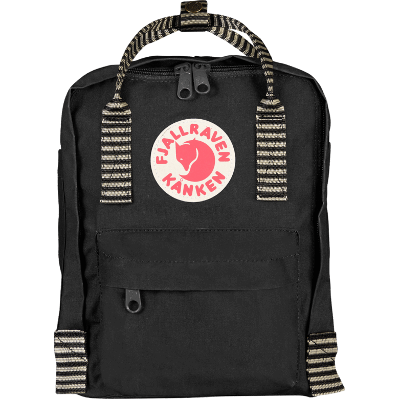 Fjällräven Canada Black/Striped Kånken Mini - Various Colours