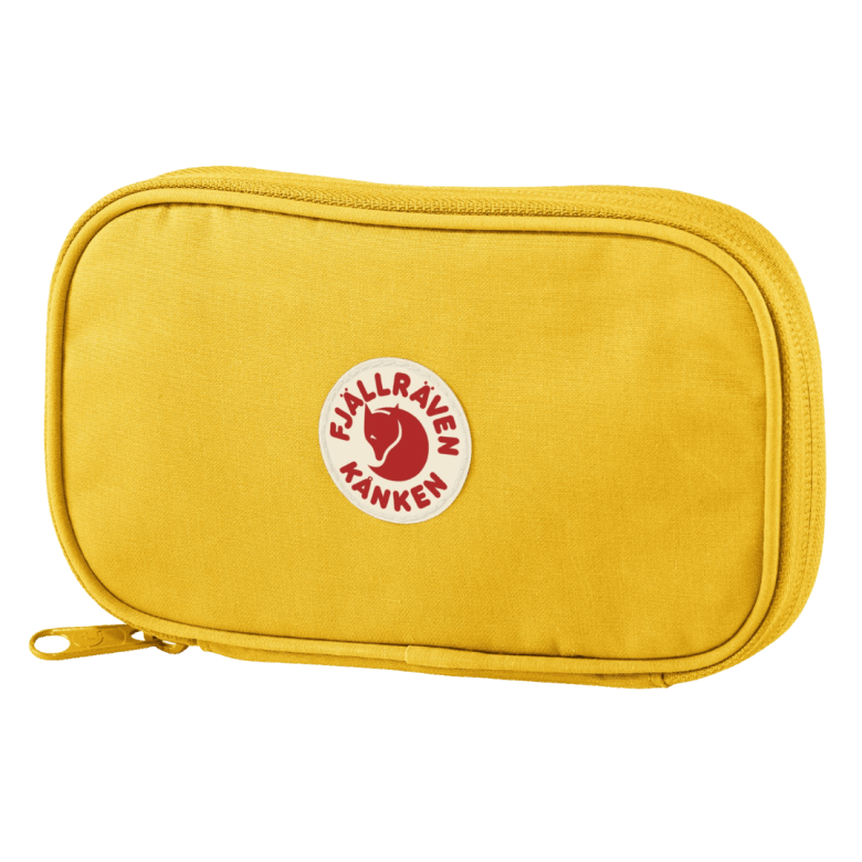 Warm Yellow Fjällräven Canada Brand Kånken Travel Wallet