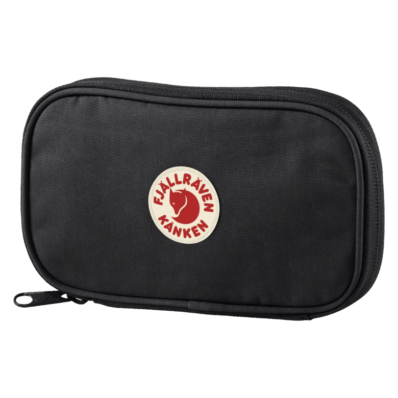 Fjällräven Canada Brand Kånken Travel Wallet Black