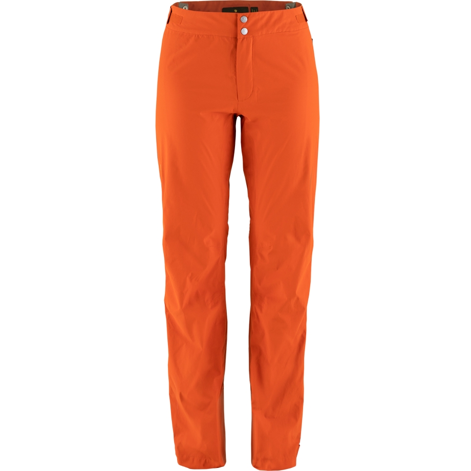 Bergtagen Lite Eco-Shell Trousers W Fjällräven Canada Hokkaido Orange