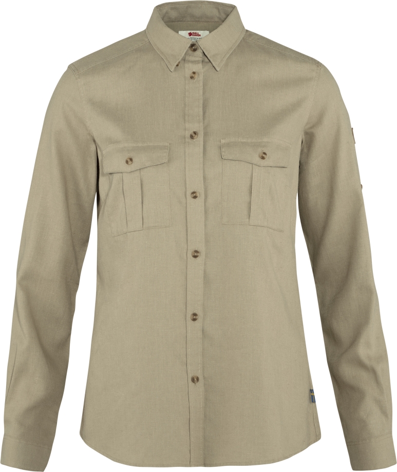 Sand Stone Övik Travel Shirt Ls W Fjällräven Canada