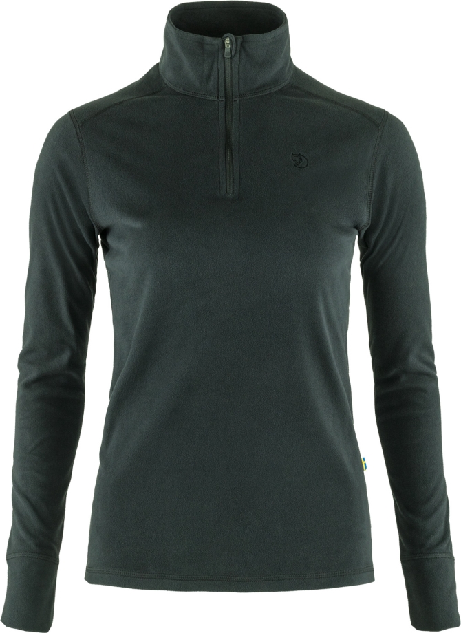 Black Fjällräven Canada Skare Half Zip W