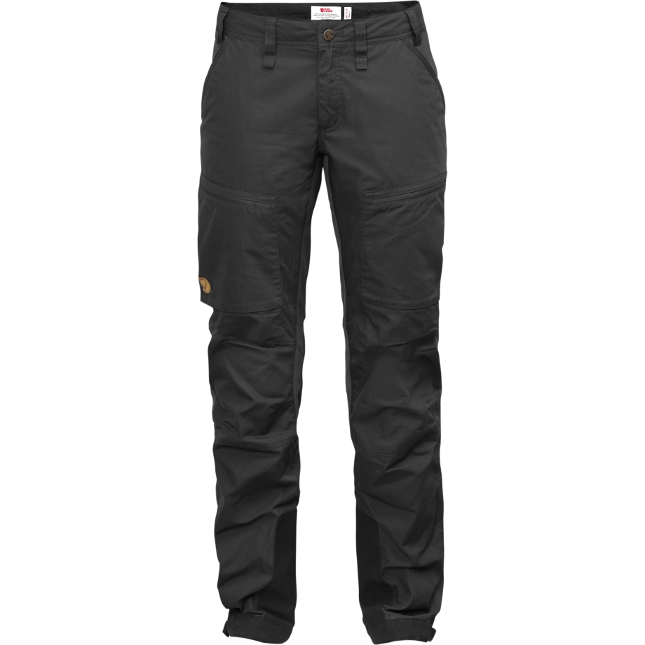Dark Grey Fjällräven Canada Abisko Lite Trekking Trousers W Reg