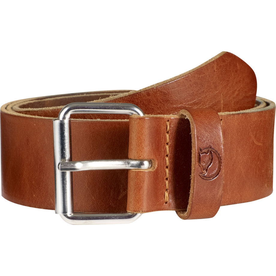 Leather Cognac Singi Belt 4 Cm Fjällräven Canada Brand