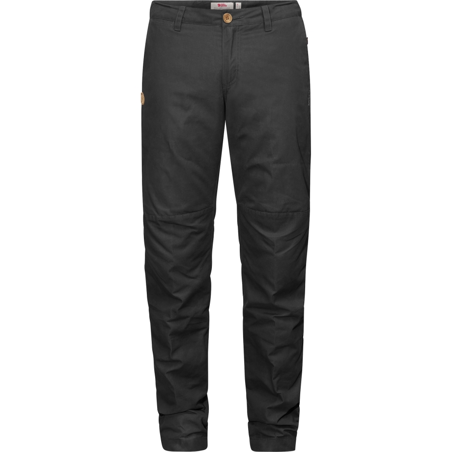 Fjällräven Canada Brand Srmland Tapered Winter Trousers W Long Dark Grey