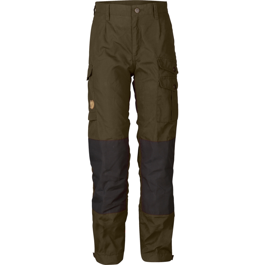 Dark Olive Fjällräven Canada Kids Vidda Trousers