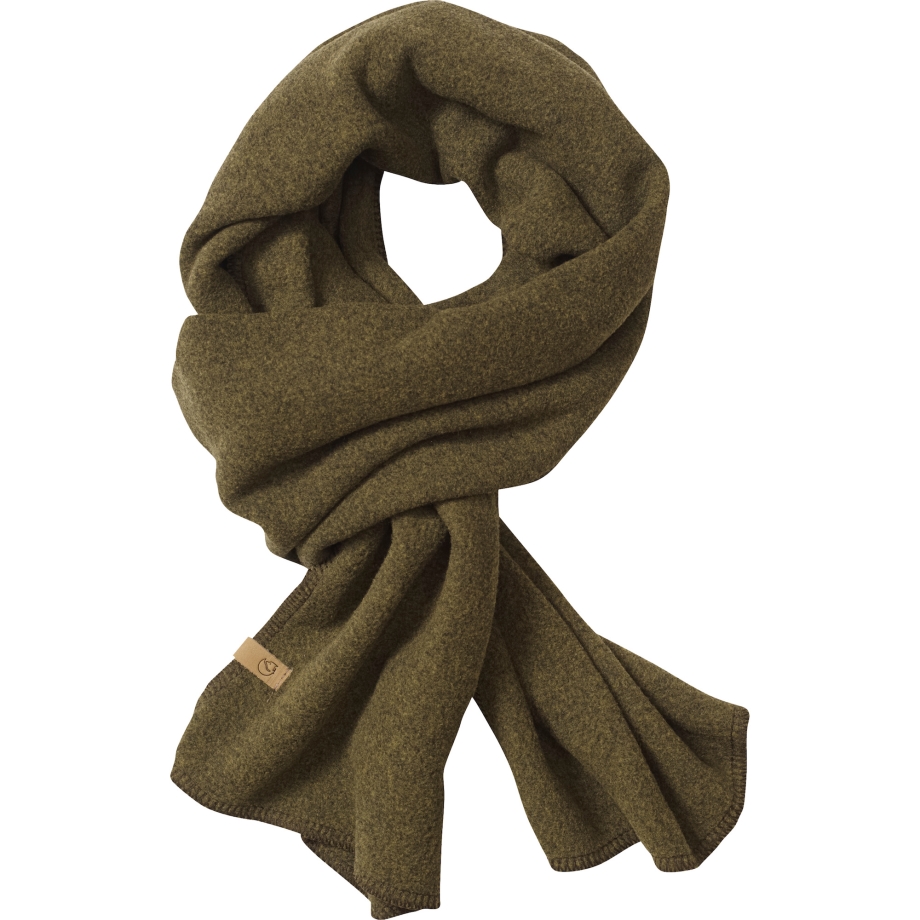 Lappland Fleece Scarf Dark Olive Fjällräven Canada