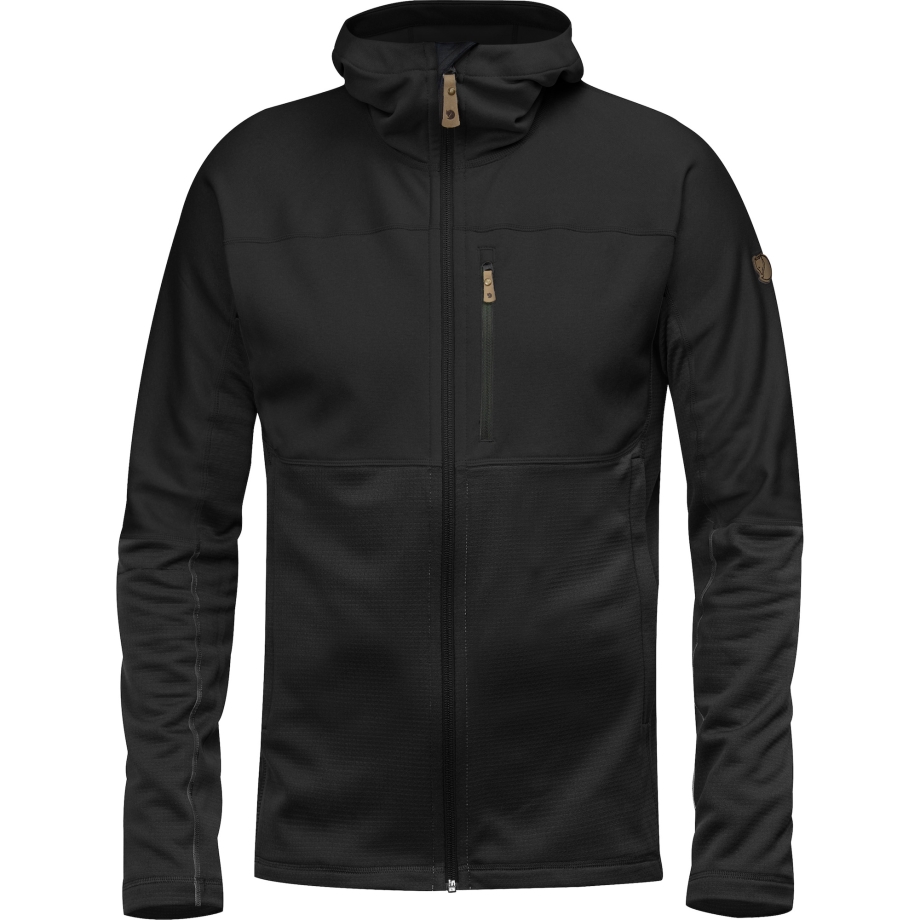 Fjällräven Canada Brand Black Abisko Trail Fleece M