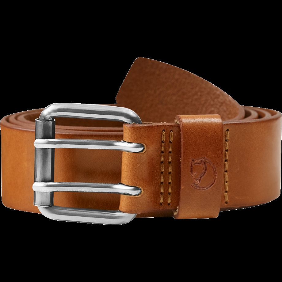 Leather Cognac Singi Two-Pin Belt Fjällräven Canada