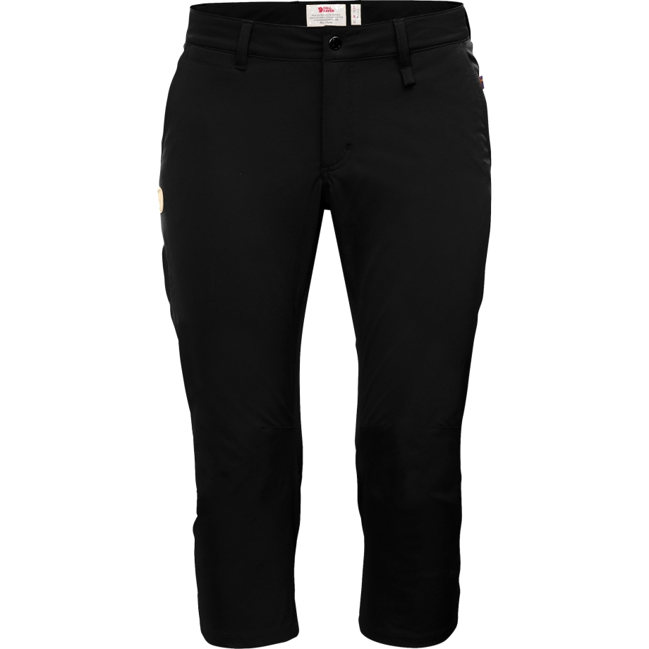 Black Fjällräven Canada Abisko Capri Trousers W