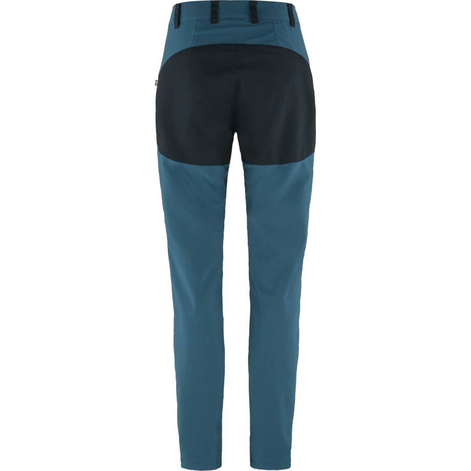 Fjällräven Canada Indigo Blue-Dark Navy Abisko Midsummer Trousers W Short