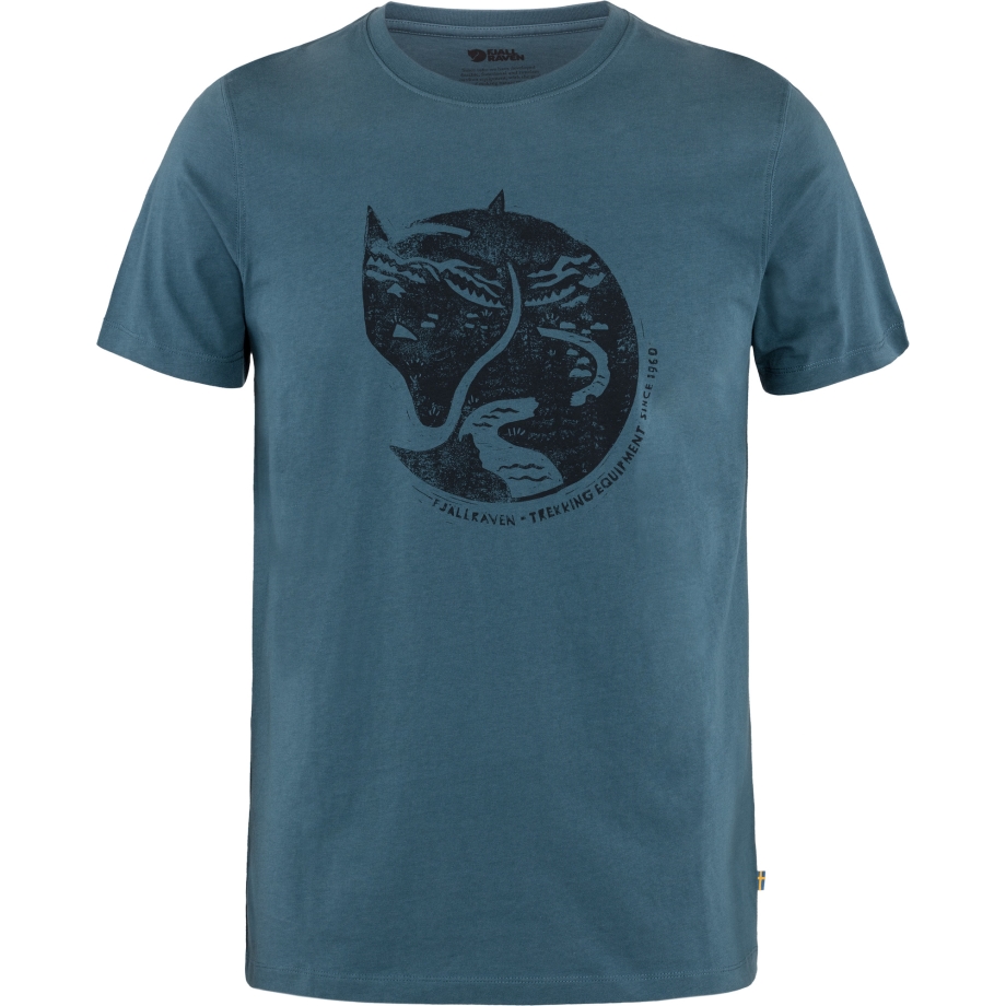Indigo Blue Fjällräven Canada Arctic Fox T-Shirt M