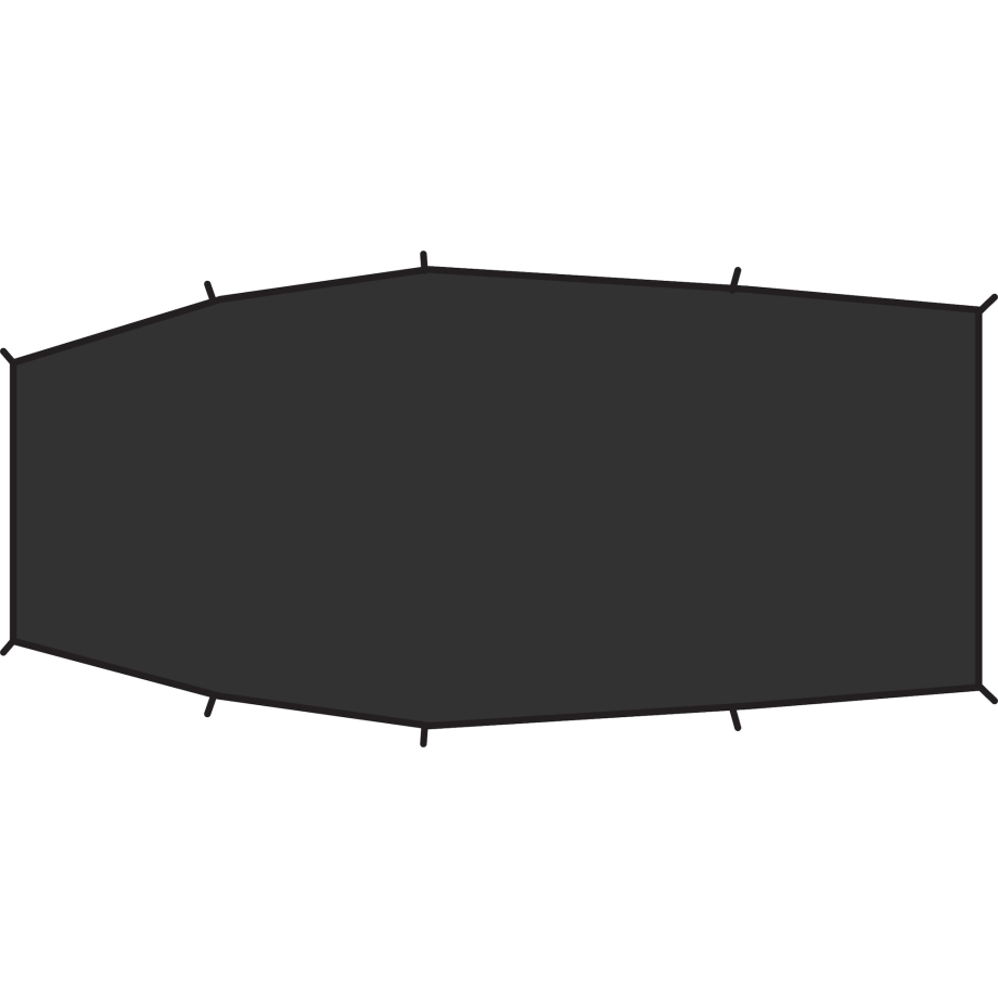 Shape 3 Footprint Fjällräven Canada Black