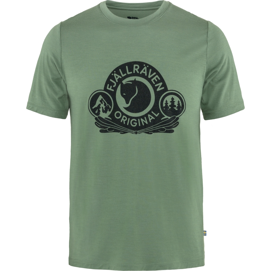Abisko Wool Classic Ss M Fjällräven Canada Patina Green