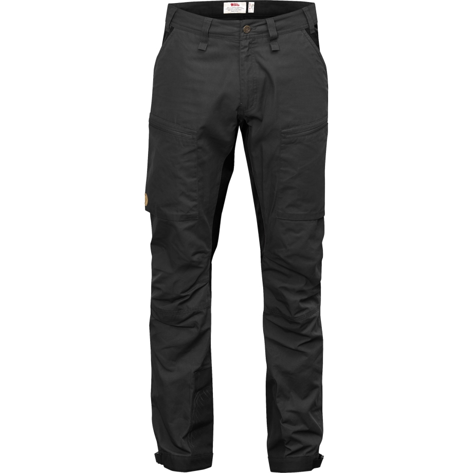 Dark Grey Abisko Lite Trekking Trousers M Long Fjällräven Canada Brand