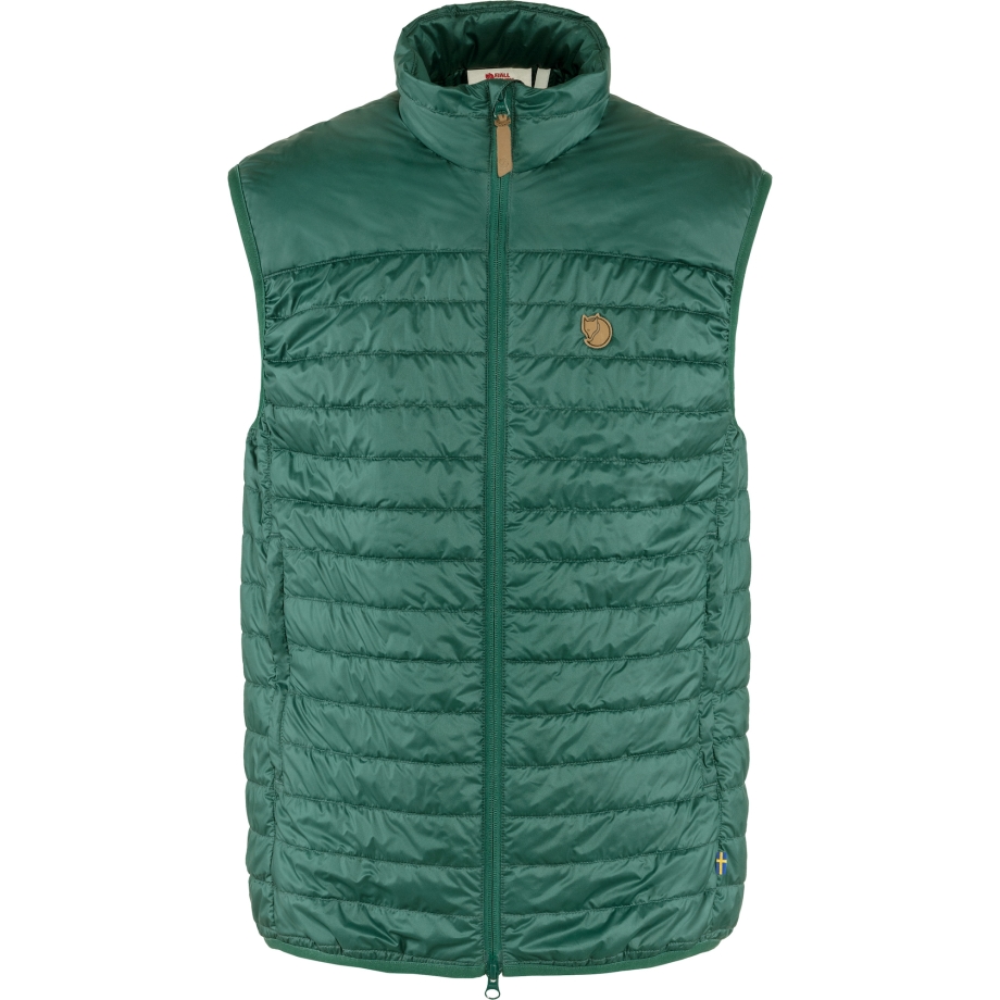 Arctic Green Fjällräven Canada Brand Abisko Padded Vest M