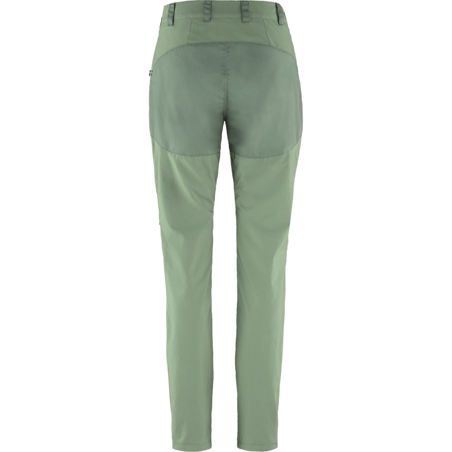 Jade Green-Patina Green Abisko Midsummer Trousers W Short Fjällräven Canada