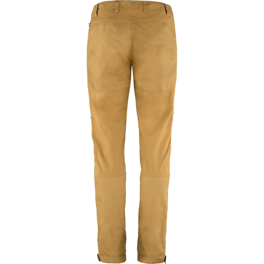 Abisko Lite Trekking Trousers W Short Fjällräven Canada Buckwheat Brown