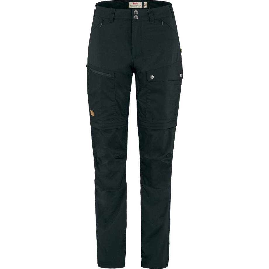 Abisko Midsummer Zip Off Trousers W Fjällräven Canada Brand Black