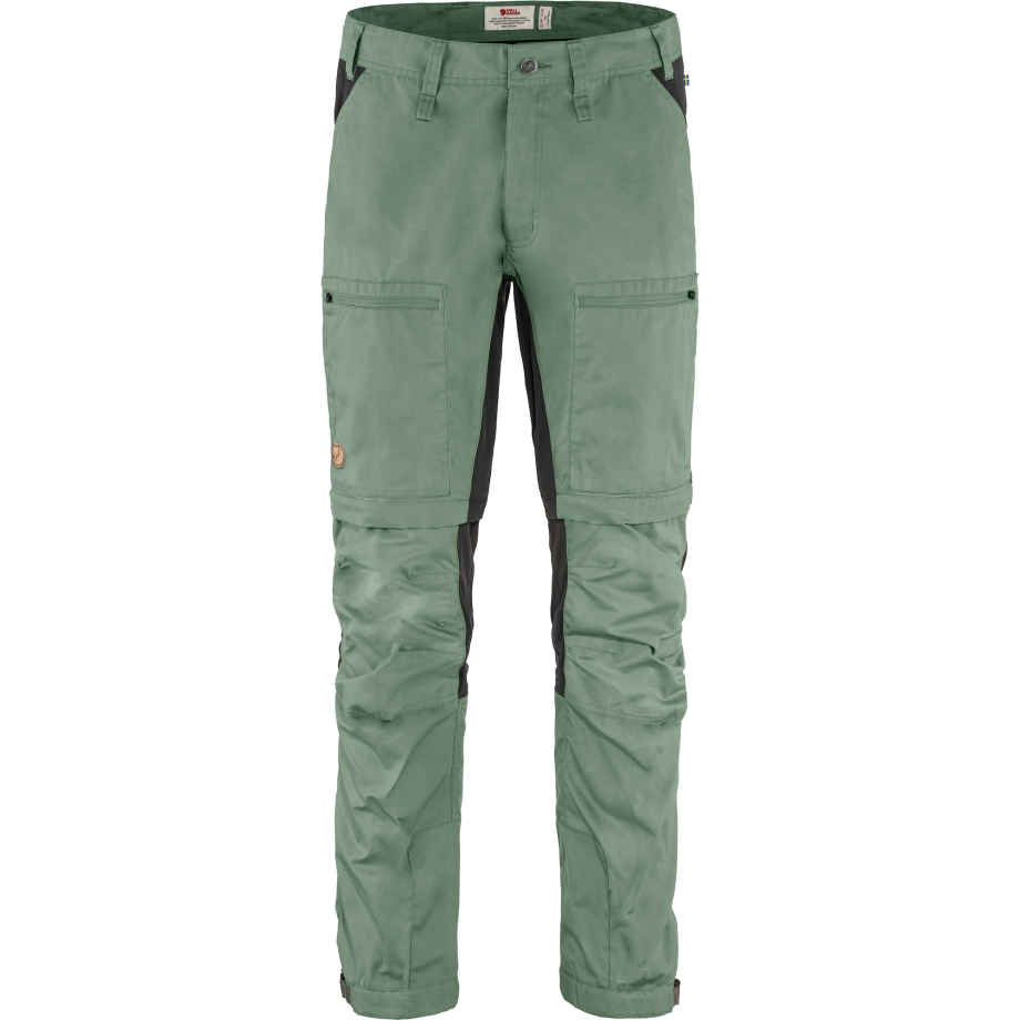 Fjällräven Canada Abisko Lite Trekking Zip-Off M Reg Patina Green-Dark Grey