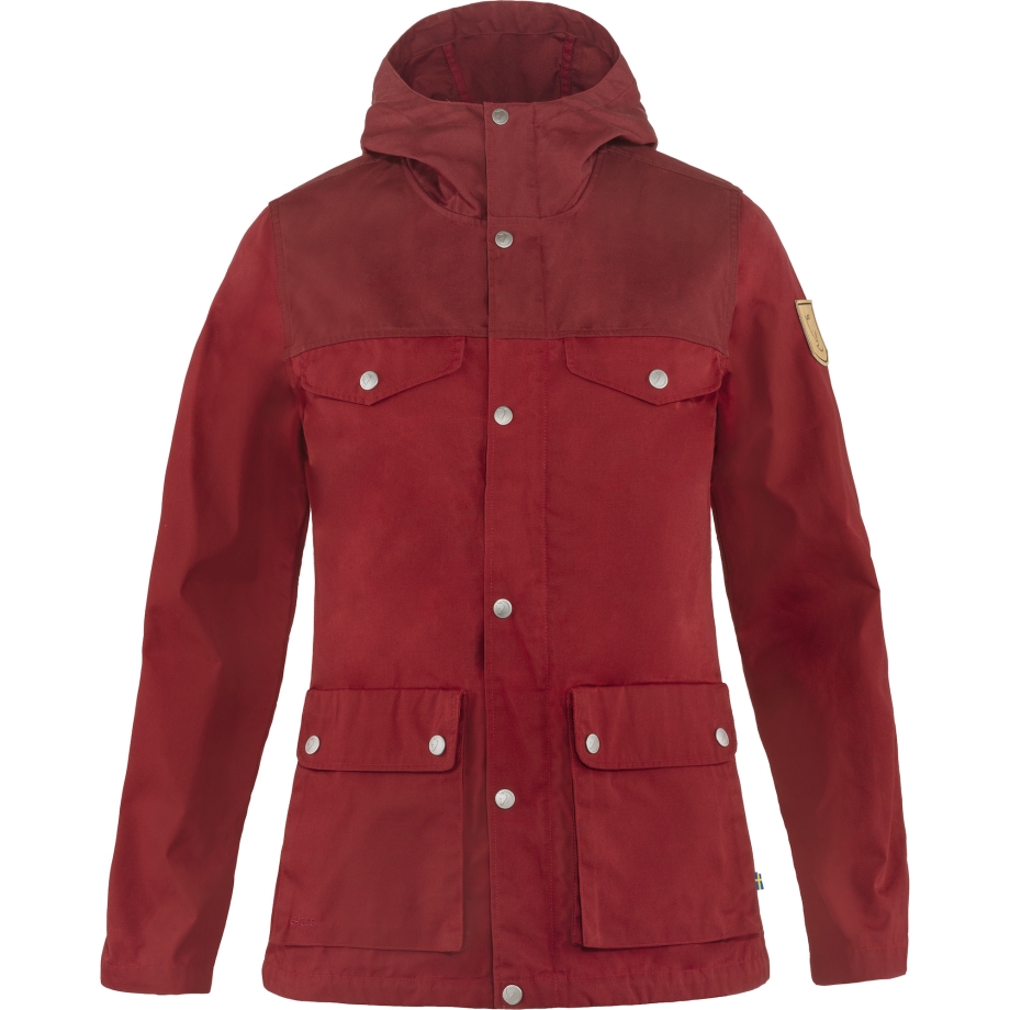 Fjällräven Canada Pomegranate Red-Bordeaux Red Greenland Jacket W