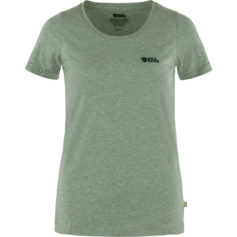Fjällräven Canada Brand Logo T-Shirt W Patina Green-Melange