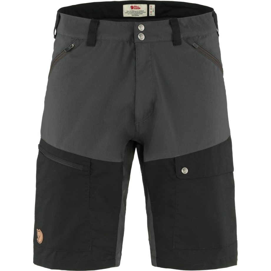 Abisko Midsummer Shorts M Dark Grey-Black Fjällräven Canada