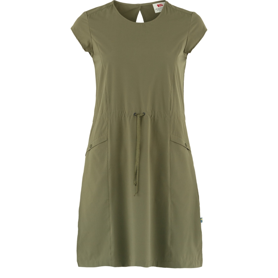 High Coast Lite Dress W Fjällräven Canada Brand Green