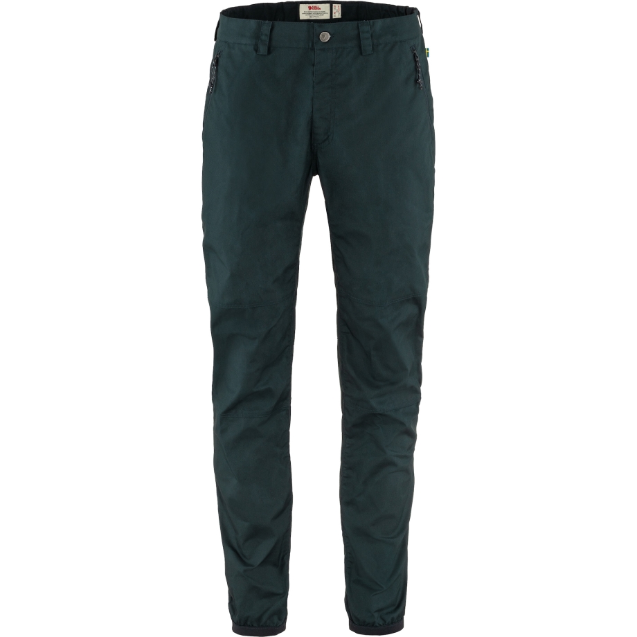 Dark Navy Fjällräven Canada Vardag Trousers M