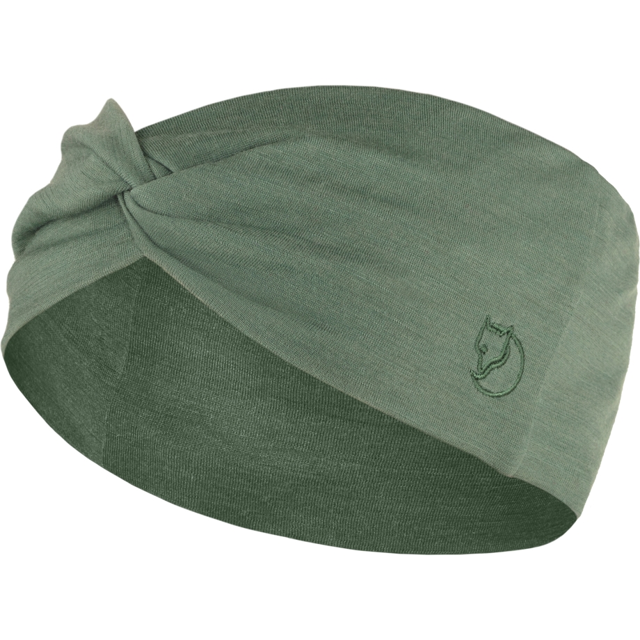 Abisko Wool Headband Patina Green Fjällräven Canada