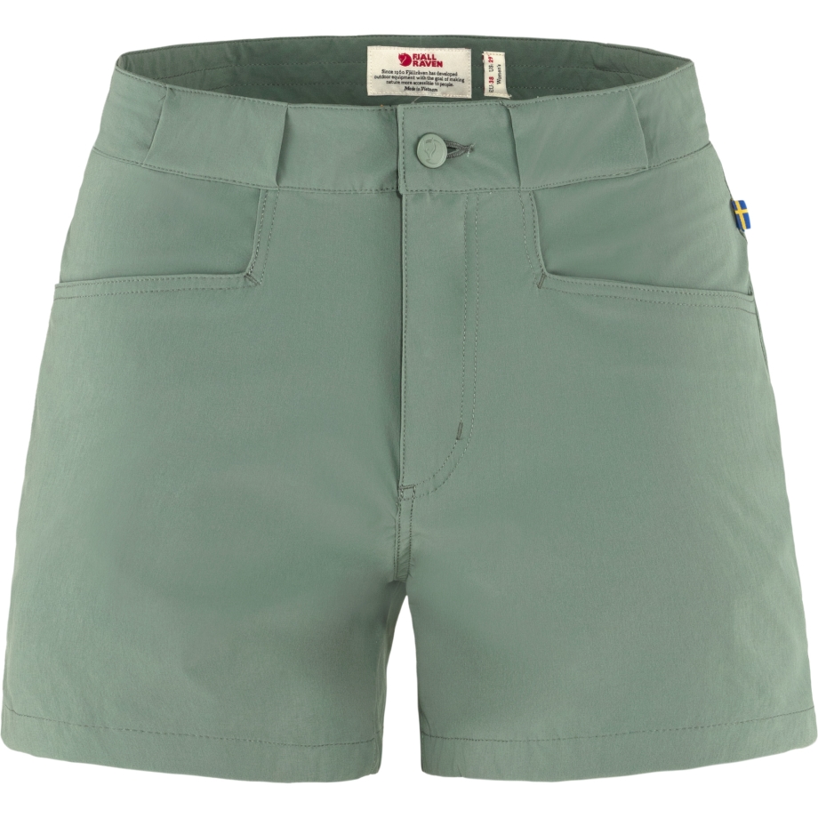 High Coast Lite Shorts W Fjällräven Canada Patina Green