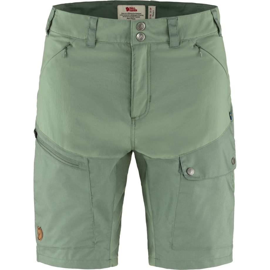 Jade Green-Patina Green Fjällräven Canada Brand Abisko Midsummer Shorts W