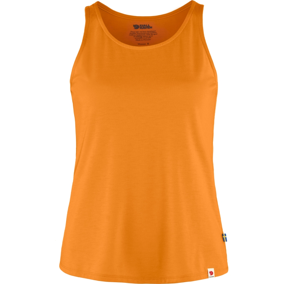 High Coast Lite Tank Top W Spicy Orange Fjällräven Canada
