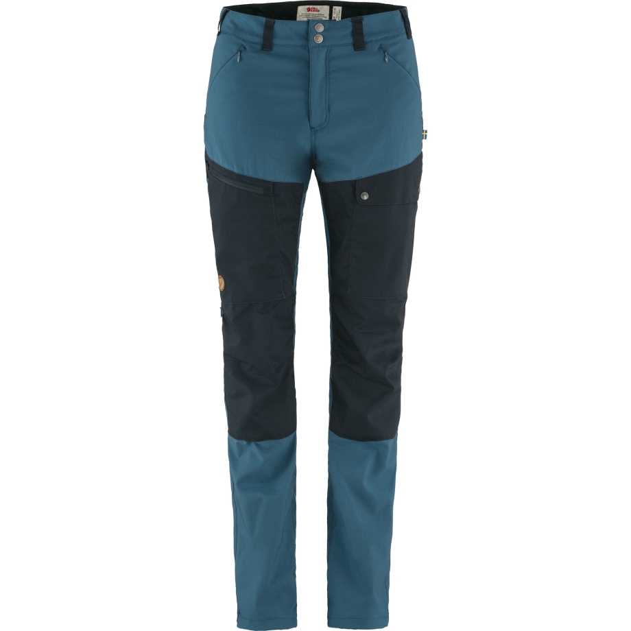 Abisko Midsummer Trousers W Reg Fjällräven Canada Indigo Blue-Dark Navy