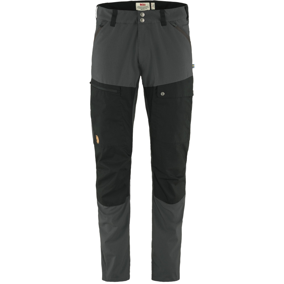 Fjällräven Canada Dark Grey-Black Abisko Midsummer Trousers M Long