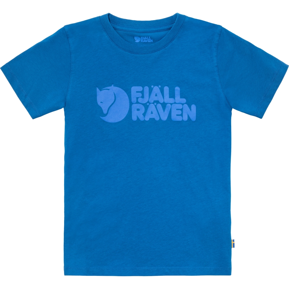 Kids Logo T-Shirt Fjällräven Canada Alpine Blue