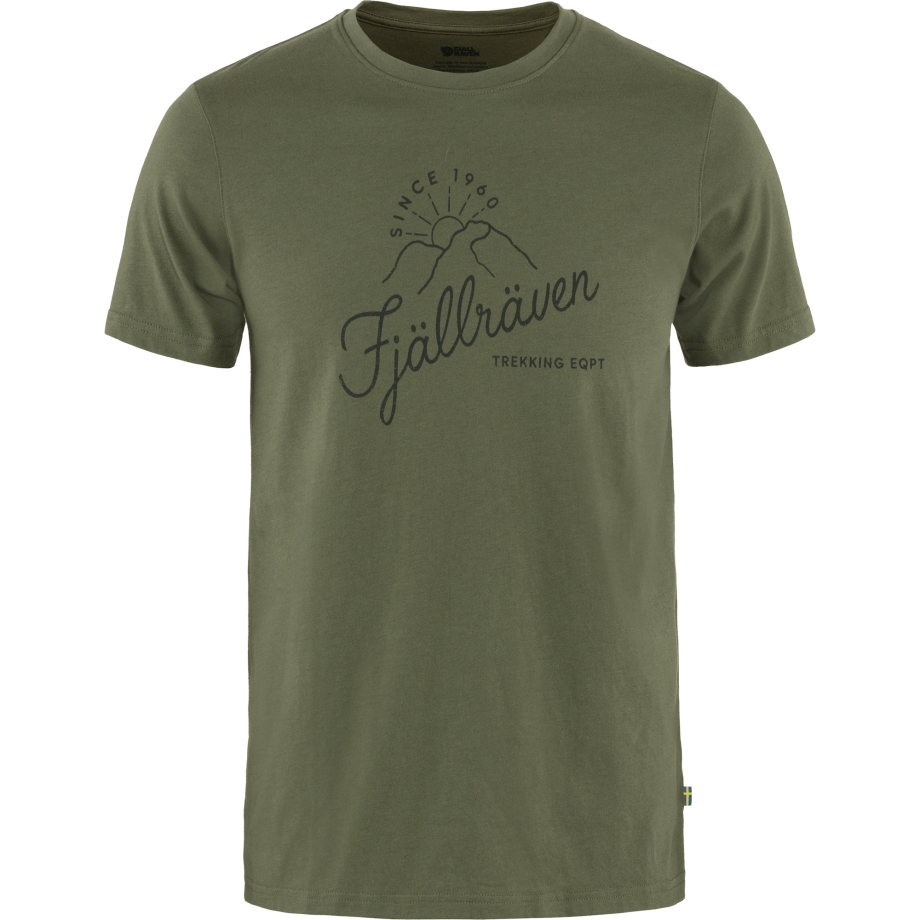 Sunrise T-Shirt M Laurel Green Fjällräven Canada
