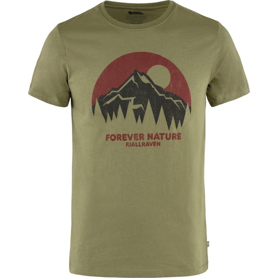 Nature T-Shirt M Green Fjällräven Canada