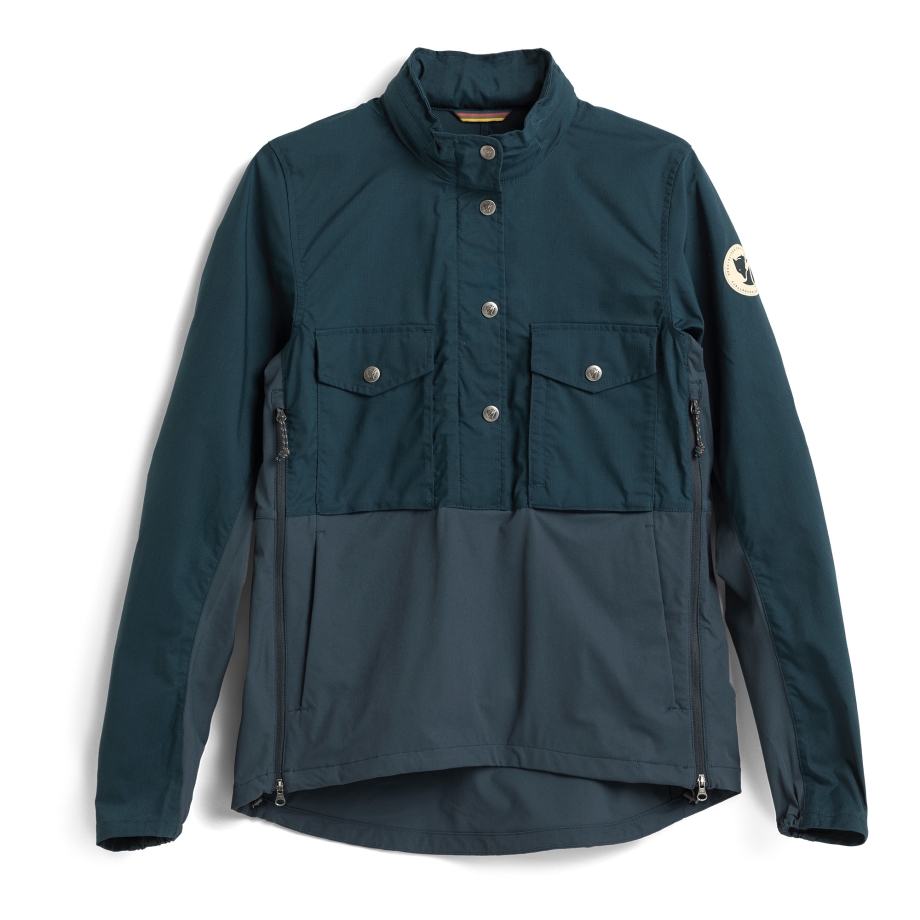 Navy Fjällräven Canada S/F Räven Anorak W