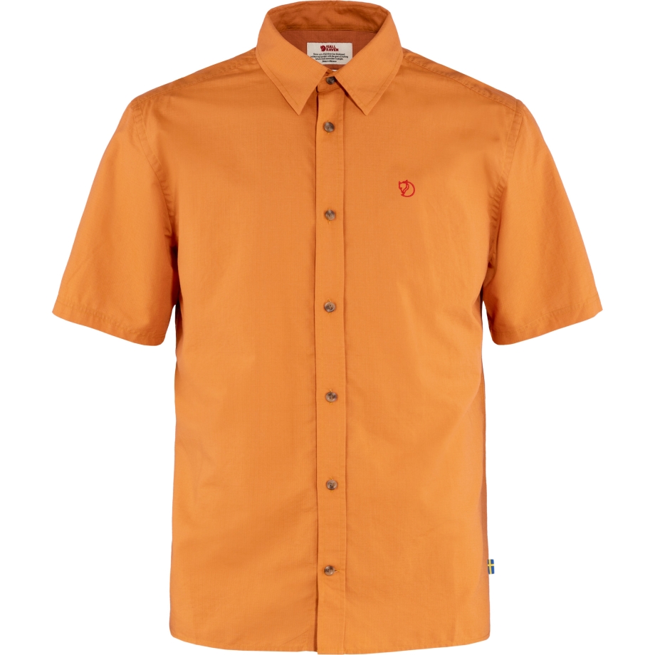 Fjällräven Canada Spicy Orange Övik Lite Shirt Ss M