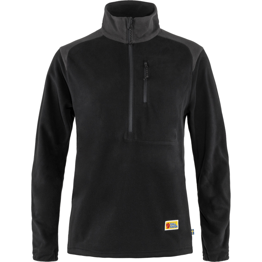 Fjällräven Canada Vardag Lite Fleece W Black-Dk.Grey